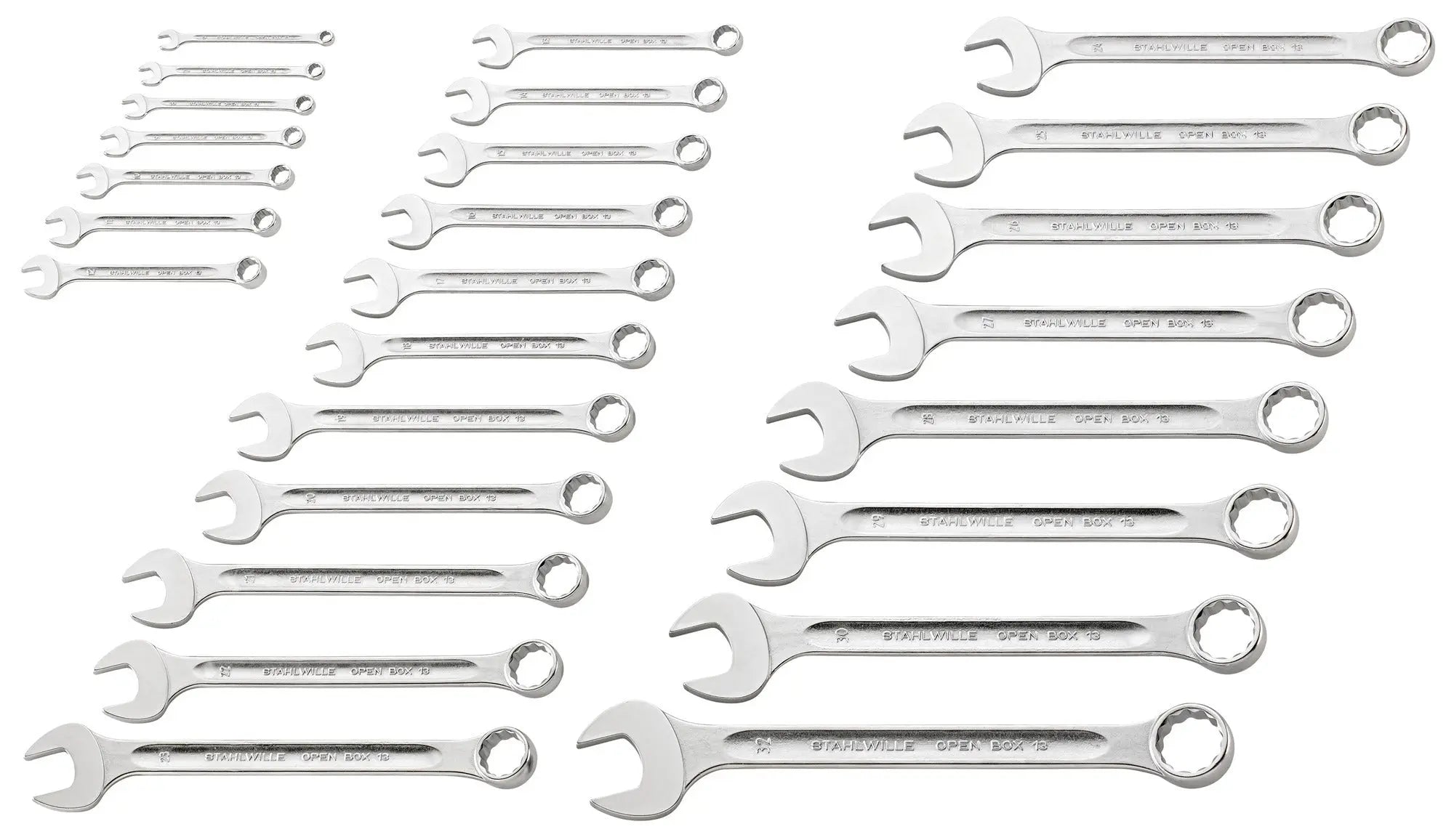 Stahlwille Set of 26 Combination Wrench - ST 96400805 Stahlwille