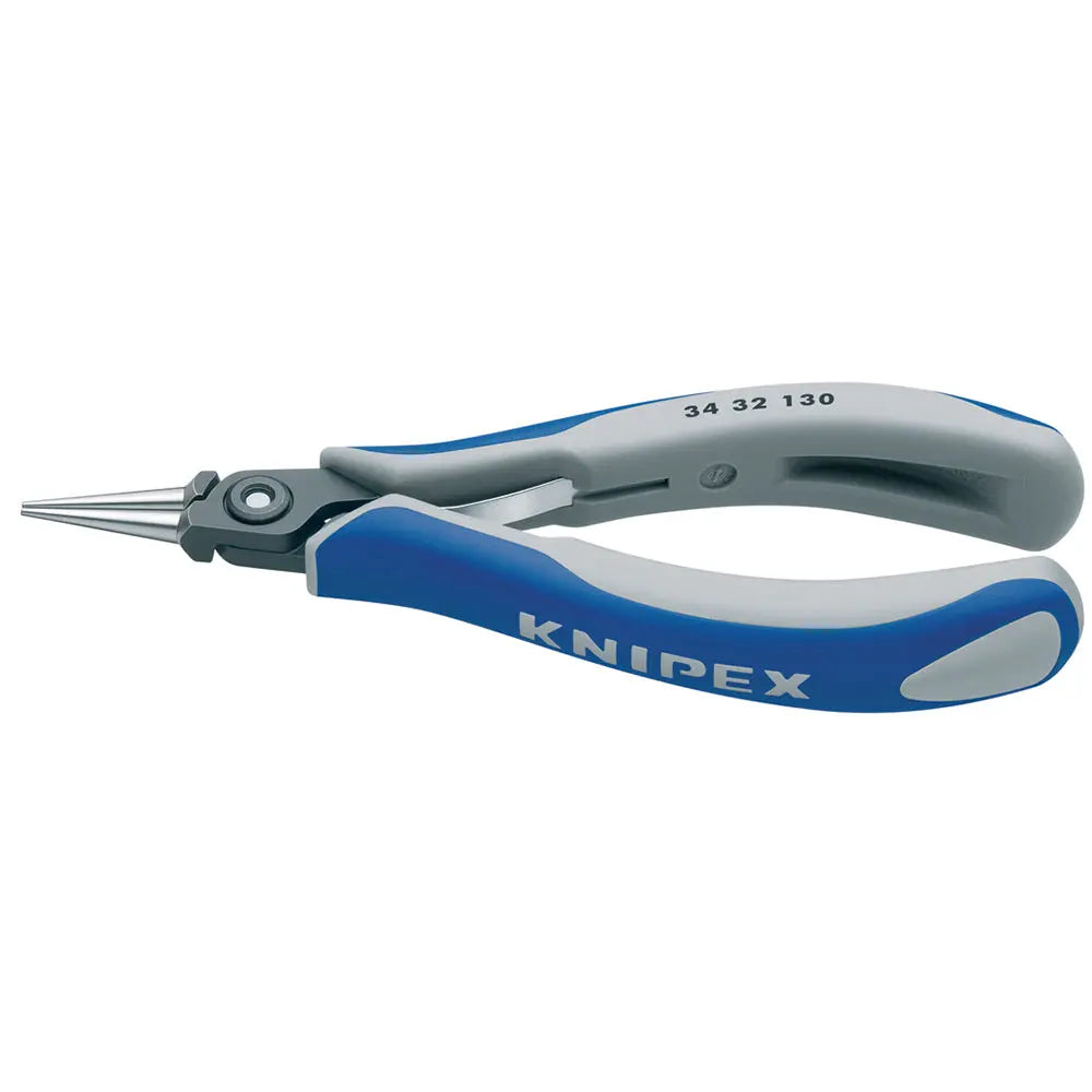 Knipex 34 32 130 KN | Precision Electronics Pliers, Round Tips, Multi-Component Knipex