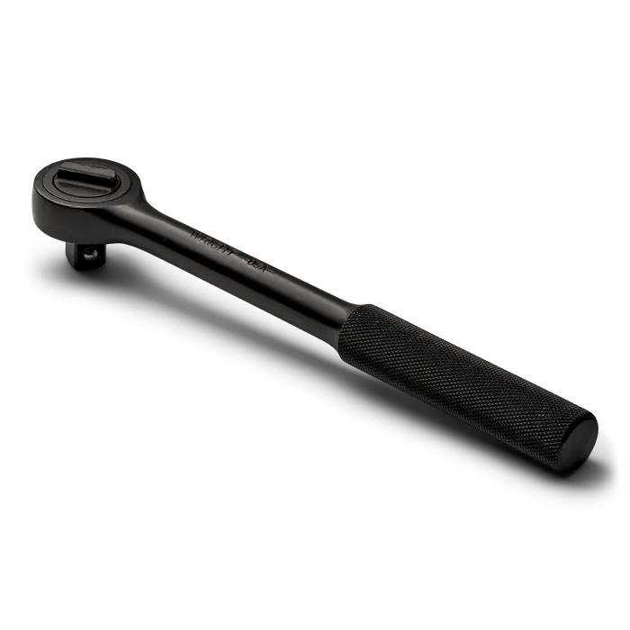 Wright Tool 3/8 in Drive Knurled Grip Black Industrial Ratchet, 7 in - WT 33426 Ratchet Wright Tool