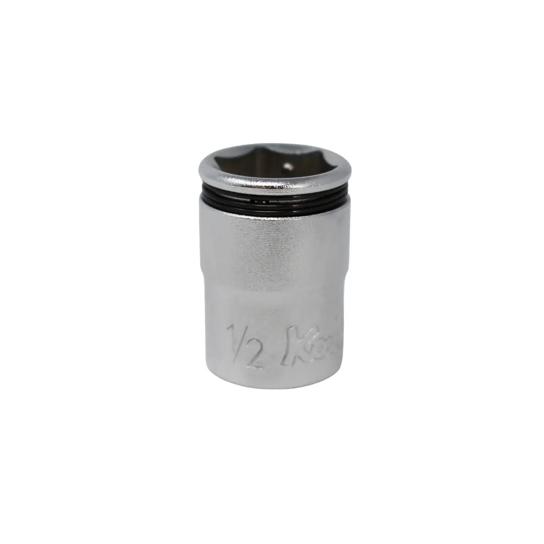 Ko-ken Tools 3/8 Sq. Dr. SAE Nut Grip Chrome Socket in 1/2 Ko-ken Tools