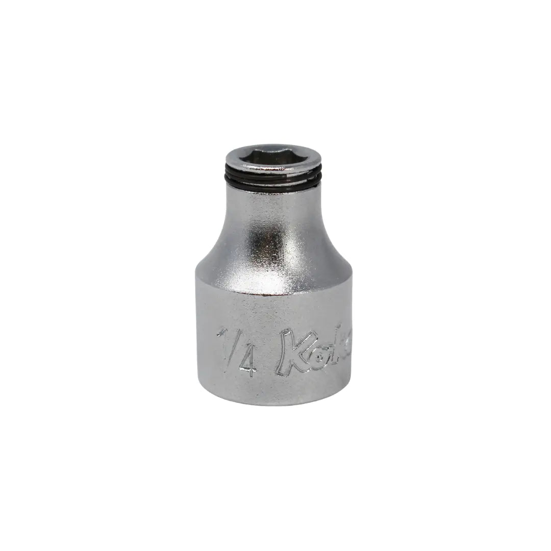 Ko-ken Tools 3/8 Sq. Dr. SAE Nut Grip Chrome Socket in 1/4 Ko-ken Tools