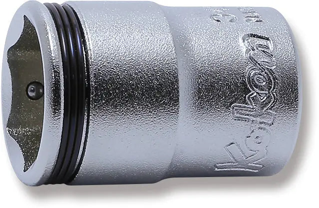 Ko-ken Tools 3/8 Sq. Dr. Socket 13mm Nut Grip Length 26mm Ko-ken Tools