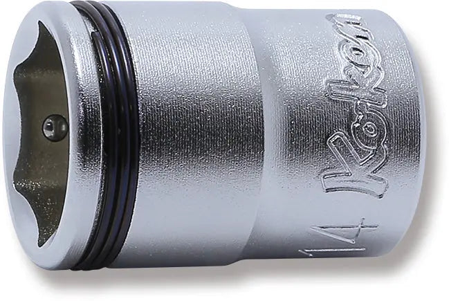 Ko-ken Tools 3/8 Sq. Dr. Socket 14mm Nut Grip Length 27mm Ko-ken Tools