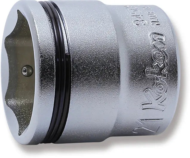 Ko-ken Tools 3/8 Sq. Dr. Socket 21mm Nut Grip Length 29mm Ko-ken Tools