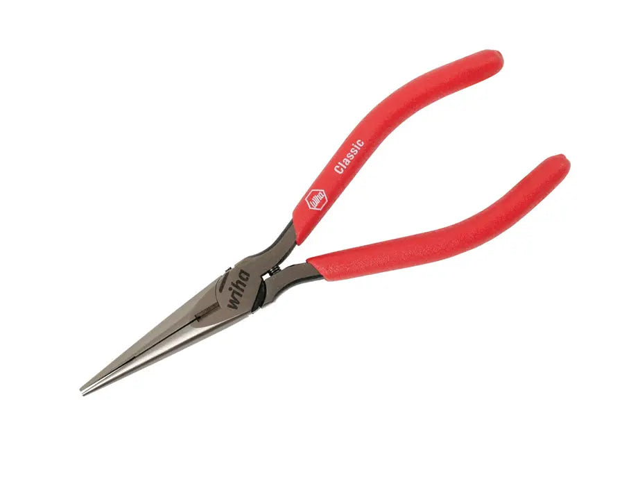 Wiha 32617, Soft Grip Long Nose Pliers W/Spring 6.3" Wiha