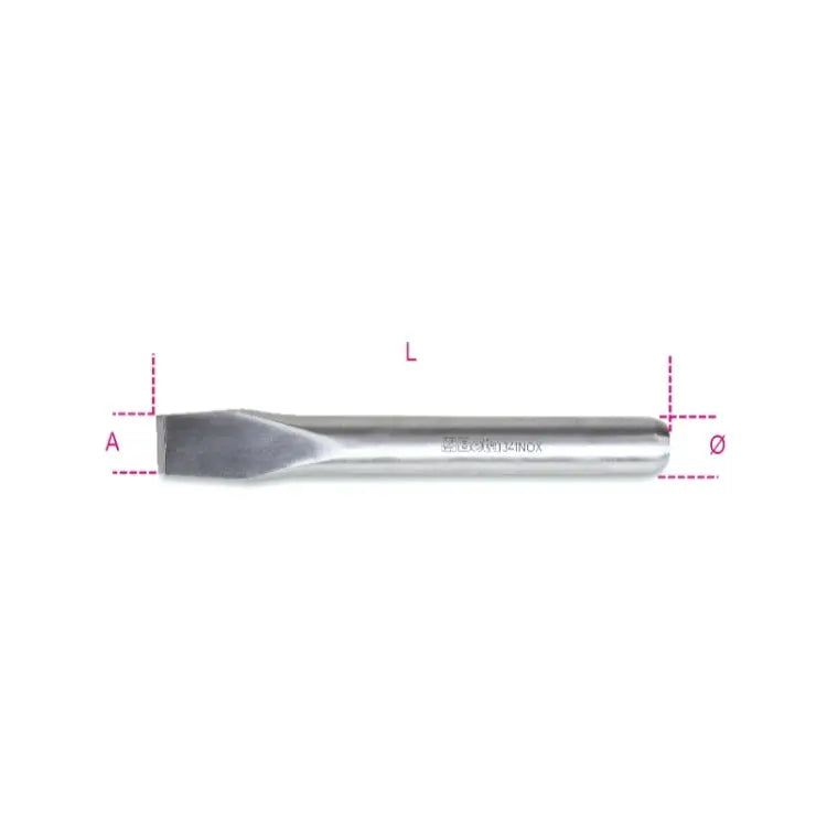 Beta Tools (Article# 34INOX 100) Stainless Steel Flat Chisel - BT 000340314 