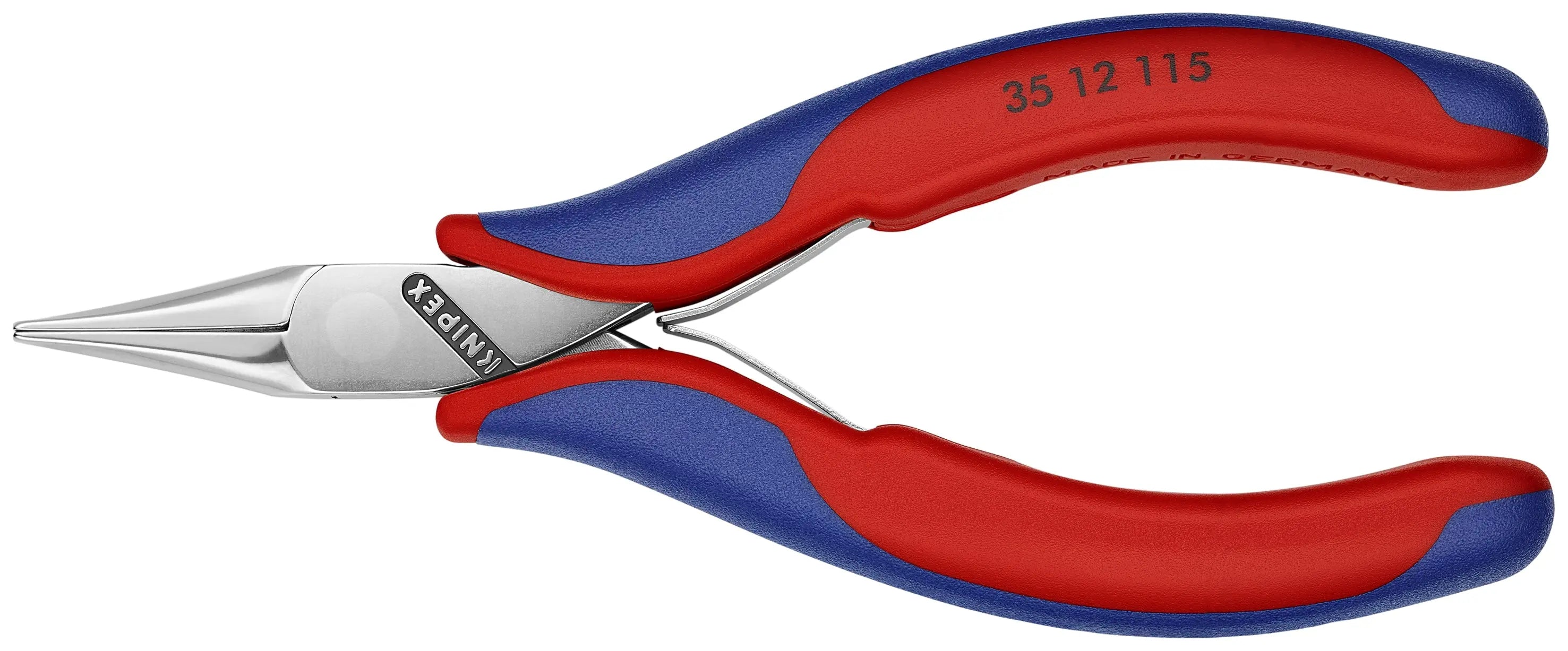 Knipex 35 12 115 KN | Electronics Pliers w/ Flat Tips, Multi-Component Knipex