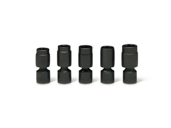 Wright Tool 5 Piece 3/8 in Drive 6-Point Standard Metric Black Oxide Universal Power Socket Set, 10 - 15mm - WT 351 Socket Set Wright Tool