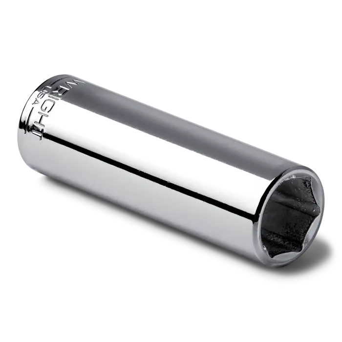 Wright Tool 3/4 in Drive 6-Point Deep SAE Polished Hand Socket, 7/8 in - WT 6528 Socket Wright Tool