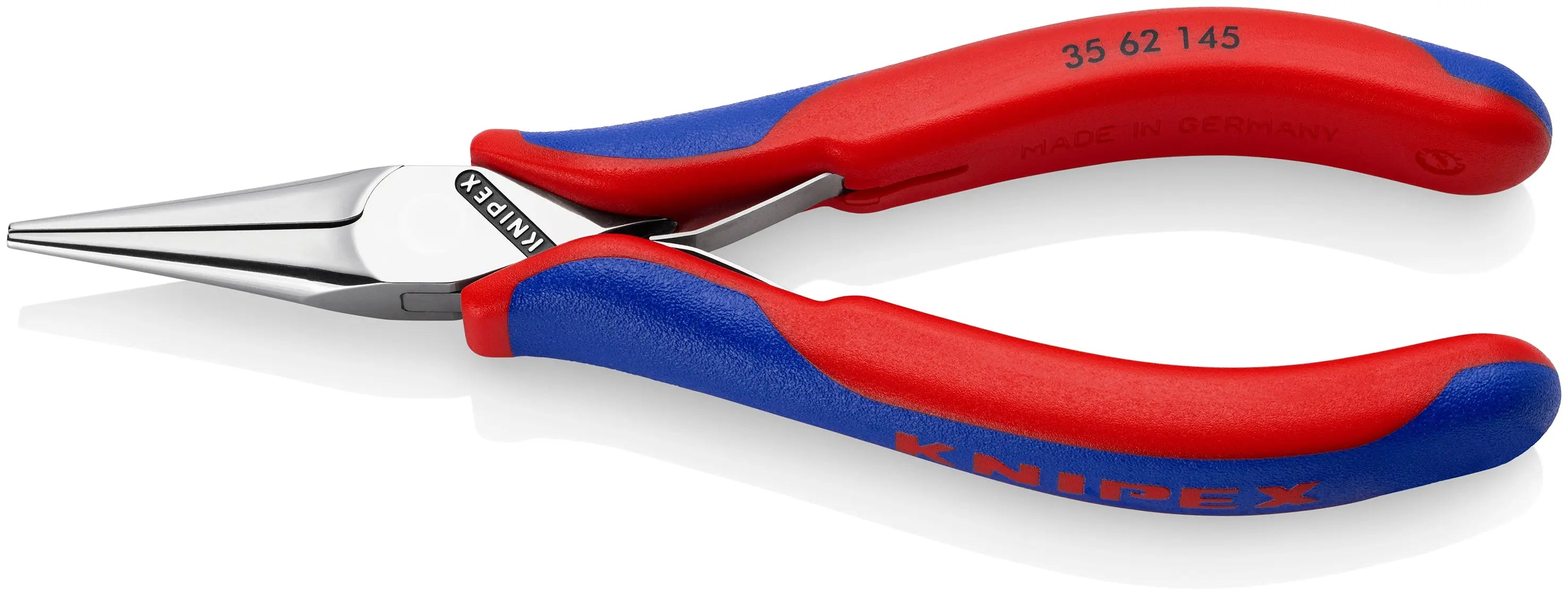 KNIPEX 35 62 145 | 5 3/4" Electronics Pliers-Half Round Tips Knipex