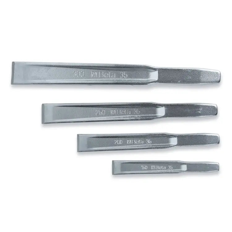 Beta Tools (Article# 35/S4) Set of 4 Ribbed Chisels - BT 000350506 