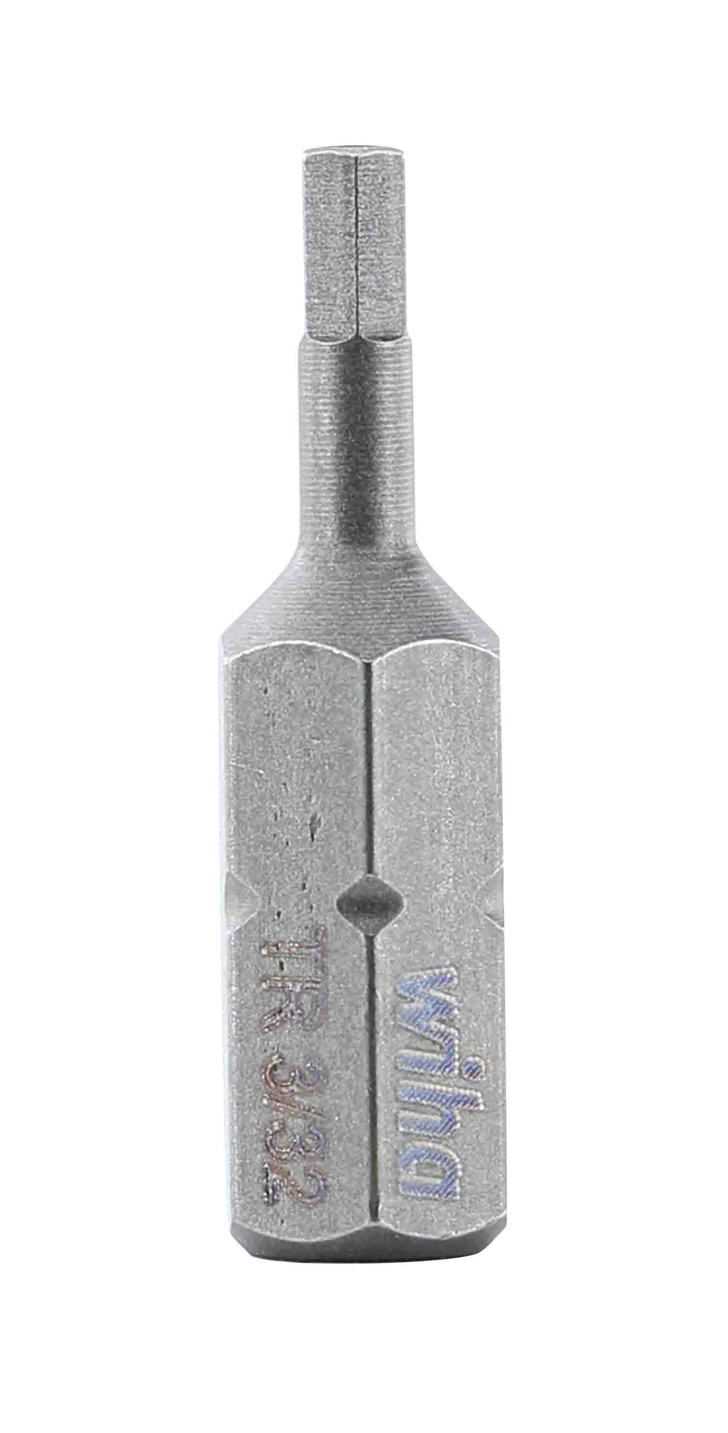 Wiha 71932, Security Hex Insert Bit 3/32" x 25mm Wiha