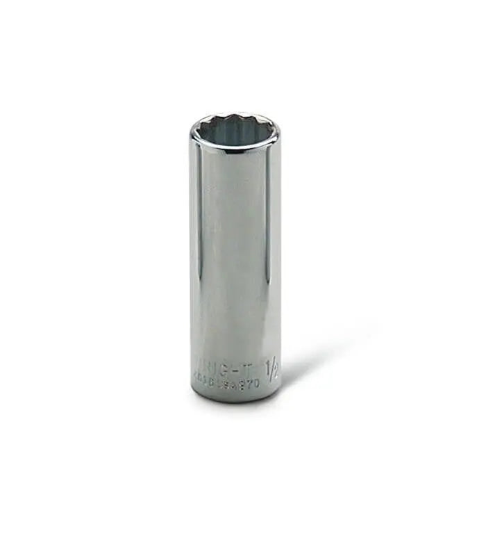Wright Tool 3/8 in Drive 12-Point Deep Metric Polished Hand Socket, 13mm - WT 36-13MM Socket Wright Tool