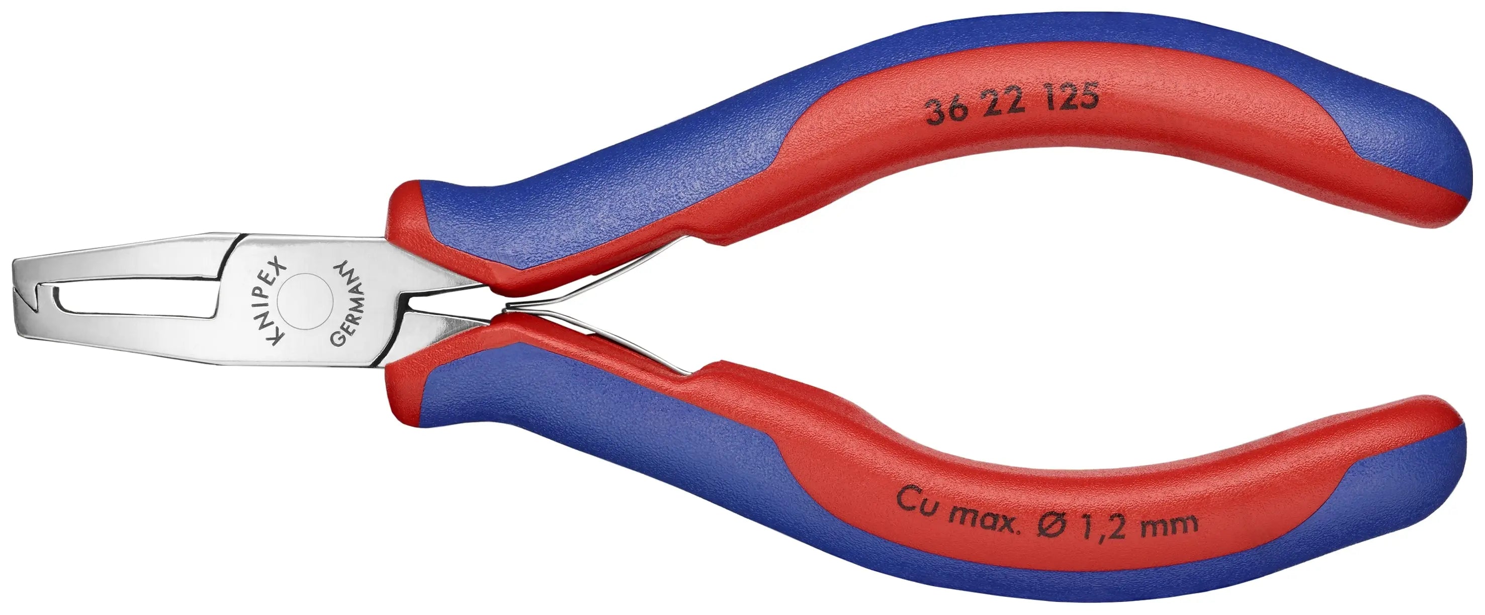 Knipex 36 22 125 KN | Electronics Mounting Pliers, Multi-Component Knipex
