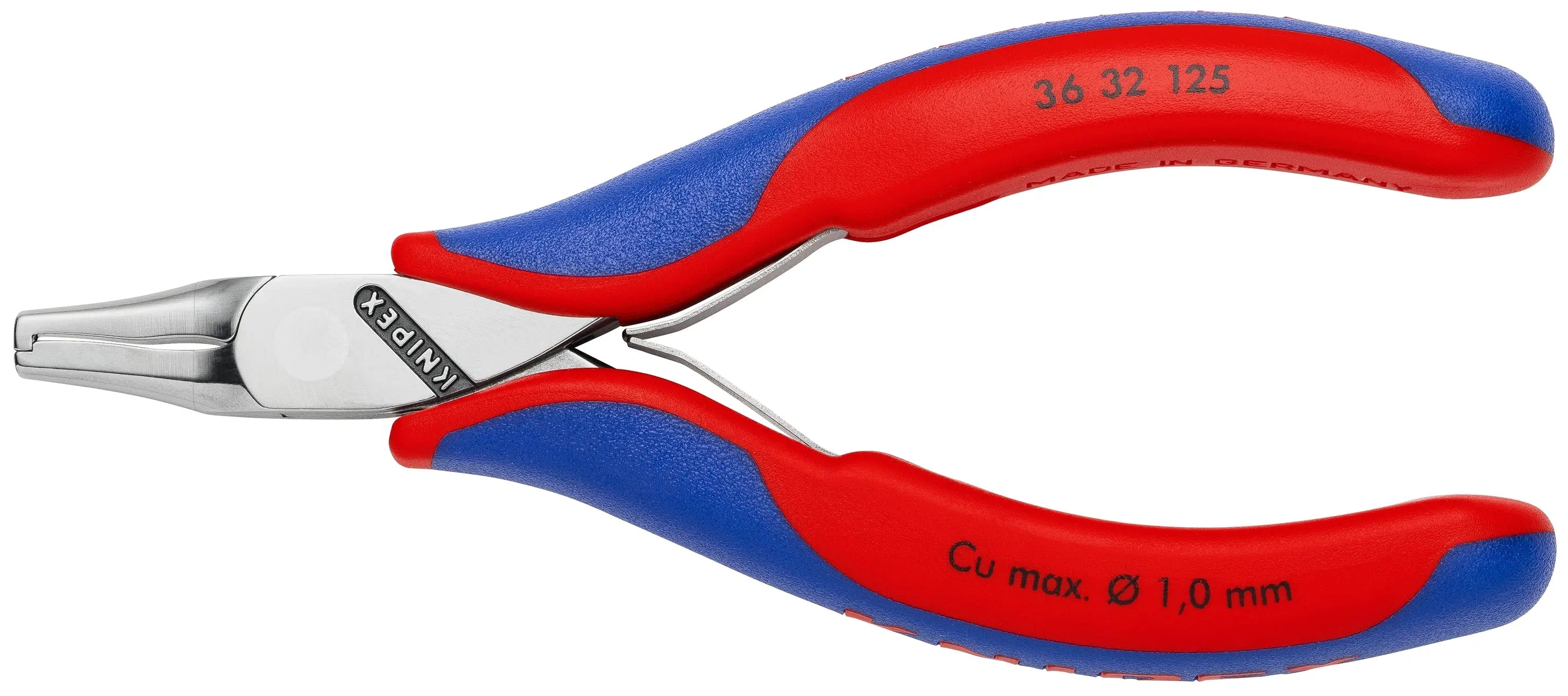 Knipex 36 32 125 KN | Electronics Mounting Pliers, Multi-Component Knipex