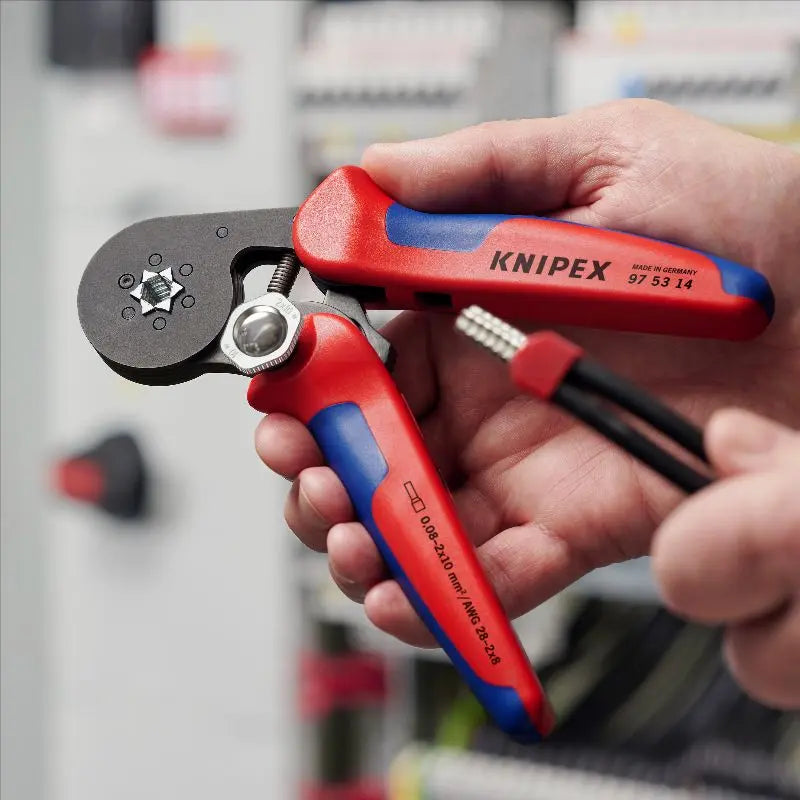 Knipex 97 53 14 KN | Crimping Pliers, Self-Adjusting Knipex