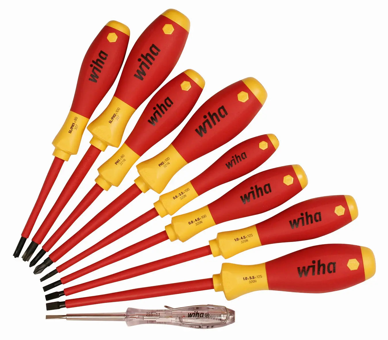 Wiha 32089, Insulated 9 Pc. Screwdriver Set Wiha