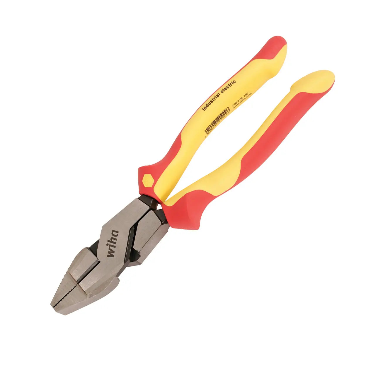 Wiha 32938, Insulated Industrial Lineman's Pliers Wiha