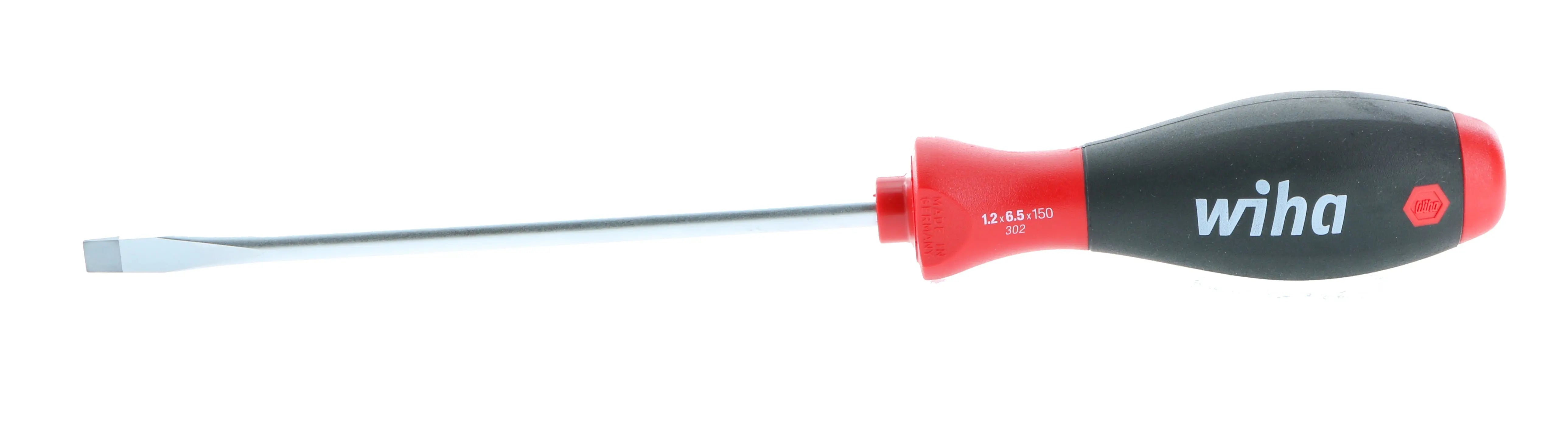 Wiha 30225, SoftFinish® Slotted Screwdriver 6.5mm Wiha