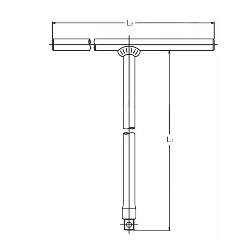 Ko-ken Tools T Handle 3/8 Square Length 268 x 240mm Wobble-Fix Ko-ken Tools