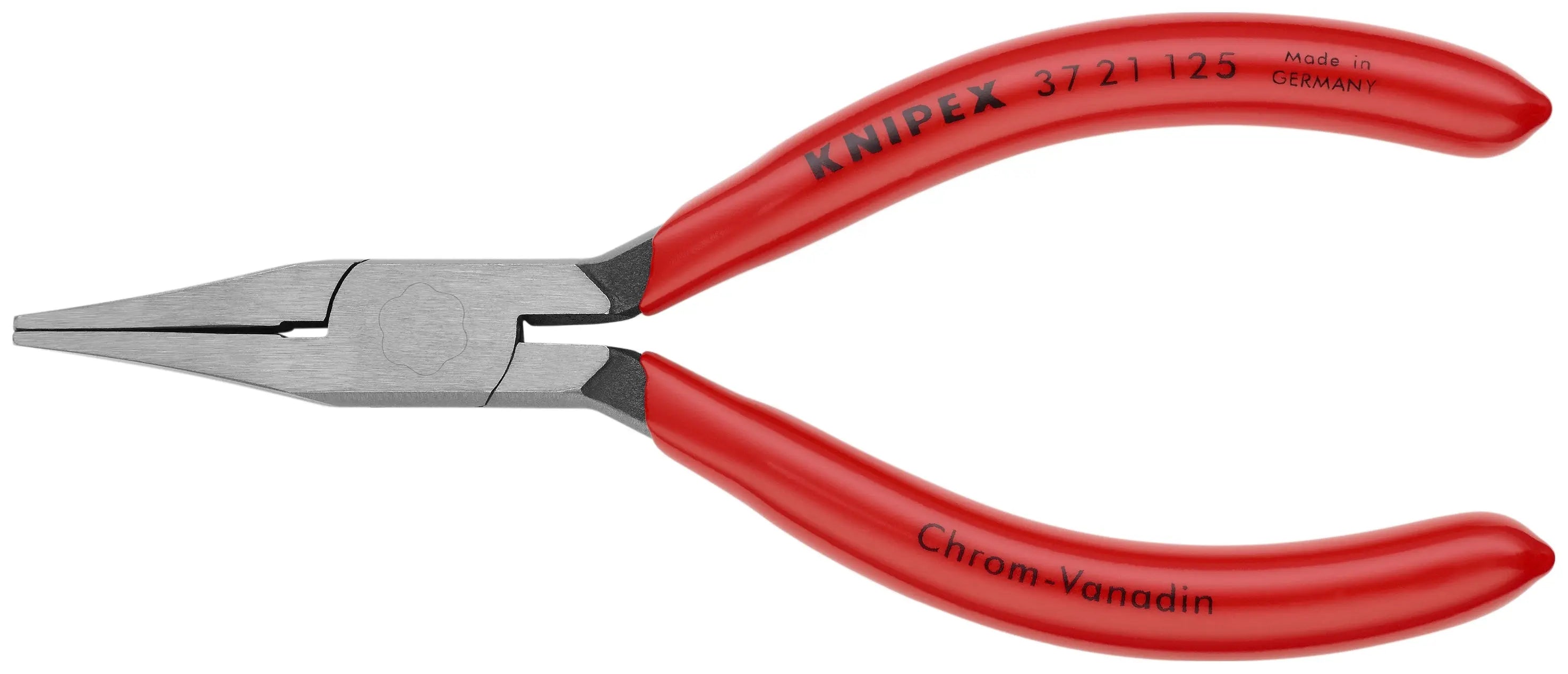 Knipex 37 21 125 KN | Electronics Gripping Pliers, Flat Pointed Tips Knipex