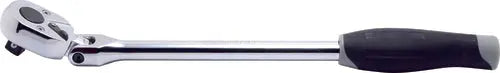 Ko-ken Tools 3/8 Sq. Dr. Ratchet Handle 24 teeth Flexible Head Length 285mm Push Button Plastic Handle Ko-ken Tools