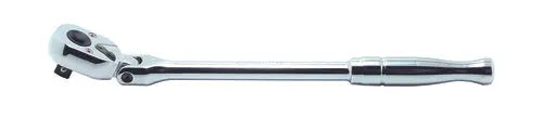 Ko-ken Tools 3/8 Sq. Dr. Ratchet Handle 24 teeth Flexible Head Length 265mm Polished Handle Ko-ken Tools