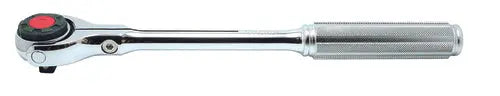 Ko-ken Tools 3/8 Sq. Dr. Swivel Head Ratchet 45 teeth - Serrated Metal Handle Ko-ken Tools