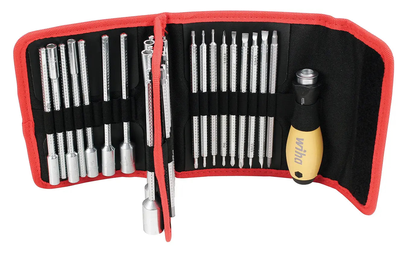 Wiha 28187, ESD Safe Drive-Loc VI Wallet 32Pc. Set Wiha