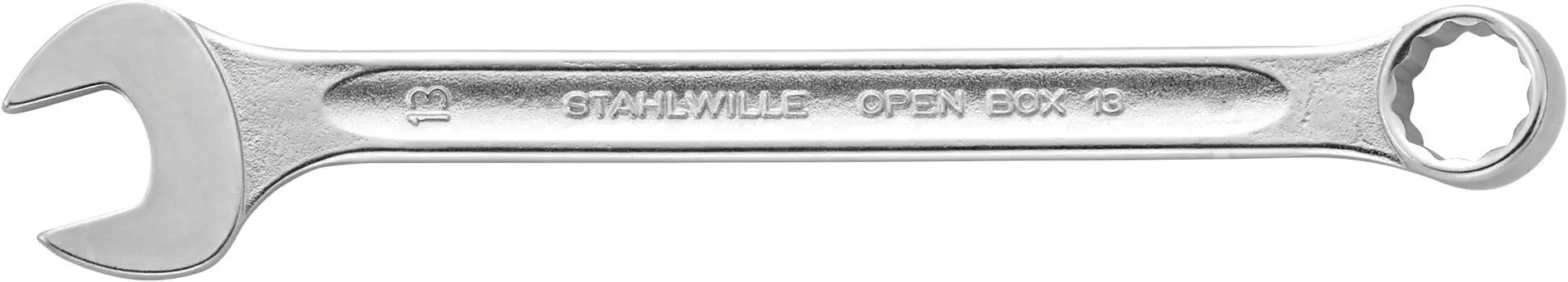Stahlwille Combination Wrench, 13mm x 13mm - ST 40081313 Stahlwille
