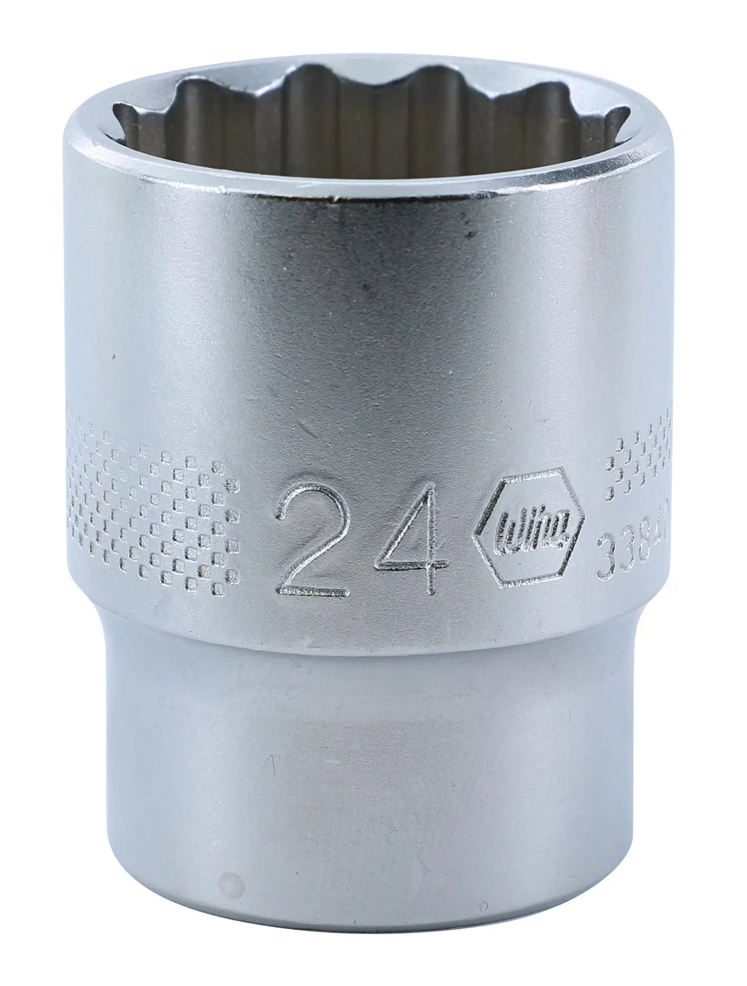 Wiha 33840, 1/2" Drive Socket, 12 Point, 24.0mm Wiha