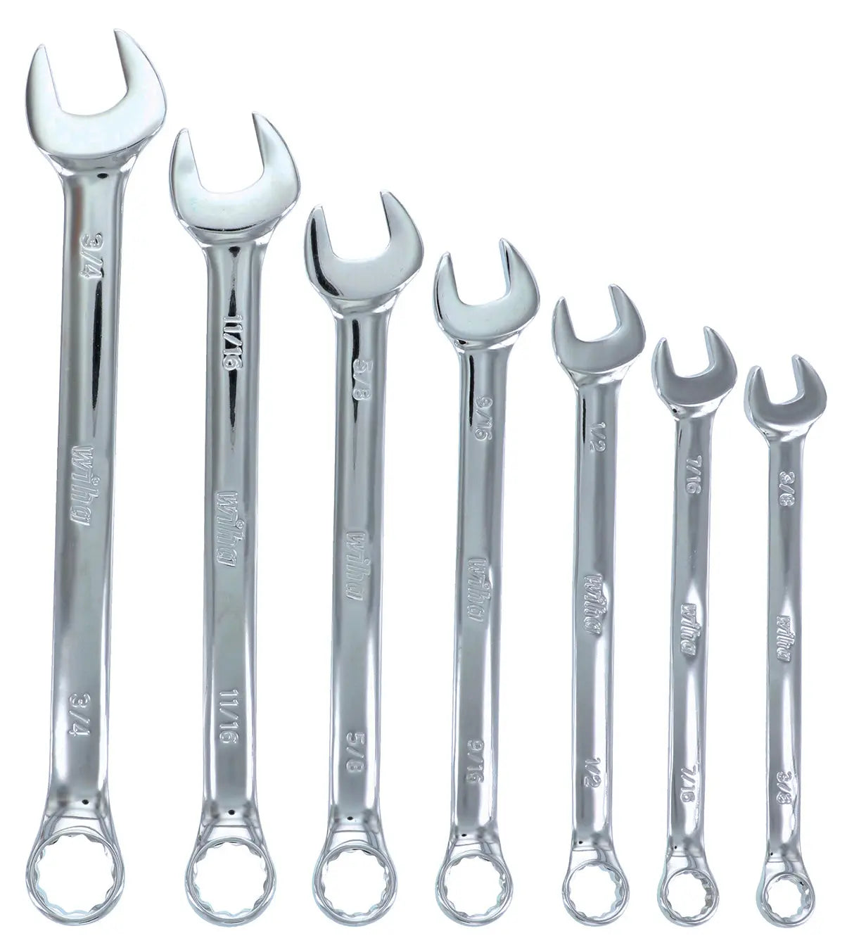 Wiha 30493, Combination Inch Wrenches 7 Pc. Wiha
