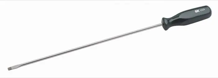 SK Tools - 3/16" x 12" Cabinet SureGrip Slotted Screwdriver - 85002 SK Tools