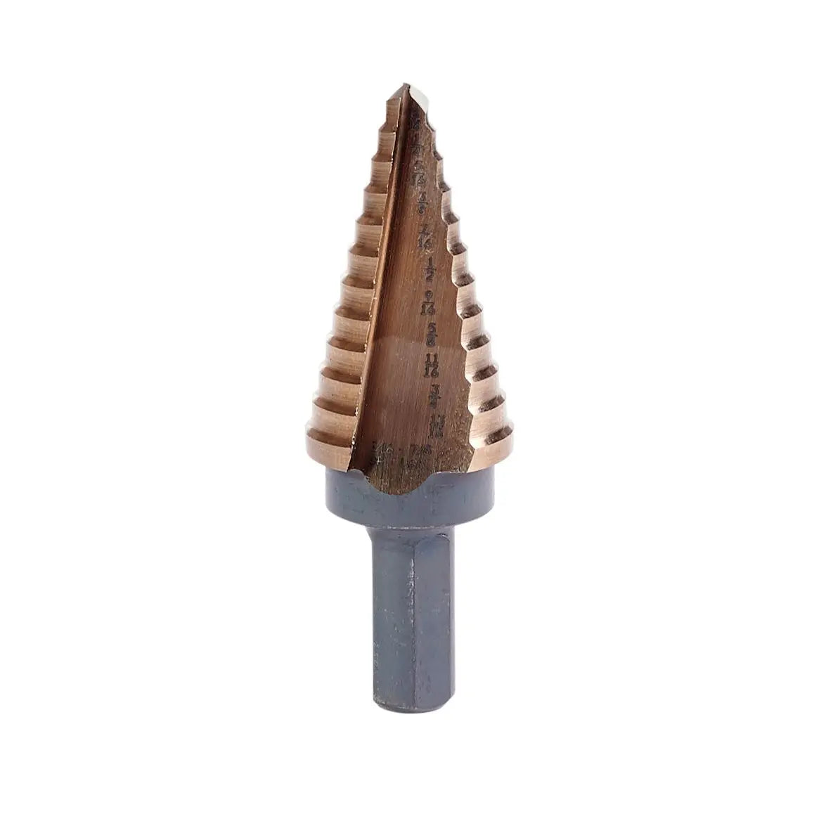 KnKut Fractional Performance Step Drill Bit, 3/16 in - 7/8 in - KK4-3/16-B KnKut