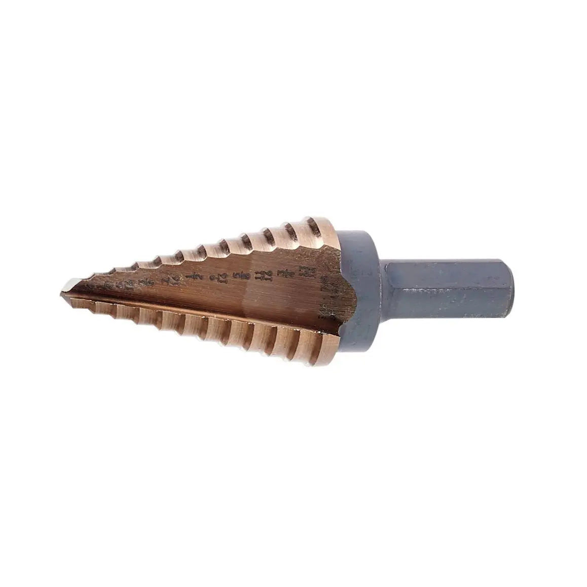 KnKut Fractional Performance Step Drill Bit, 3/16 in - 7/8 in - KK4-3/16-B KnKut