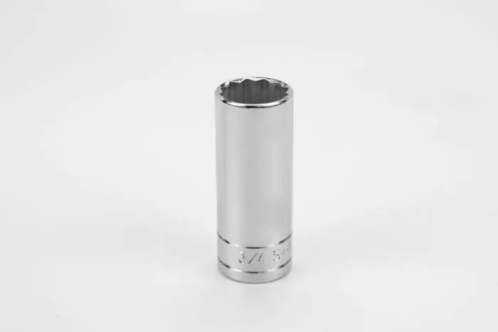 SK Tools - 3/4" 3/8" Drive 12 Point Fractional Deep Chrome Socket - 42424 SK Tools