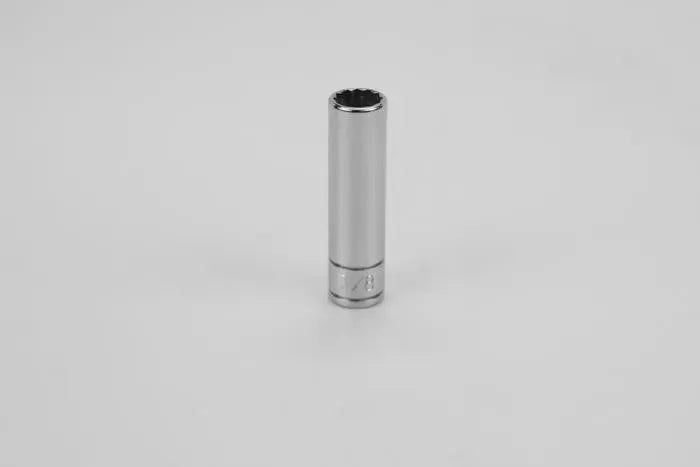 SK Tools - Socket Chrome 1/4dr Deep 12pt 3/8 - 44912 SK Tools
