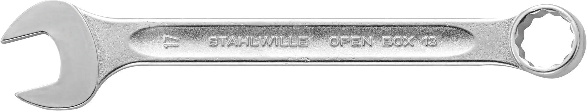 Stahlwille Combination Wrench, 17mm x 17mm - ST 40081717 Stahlwille