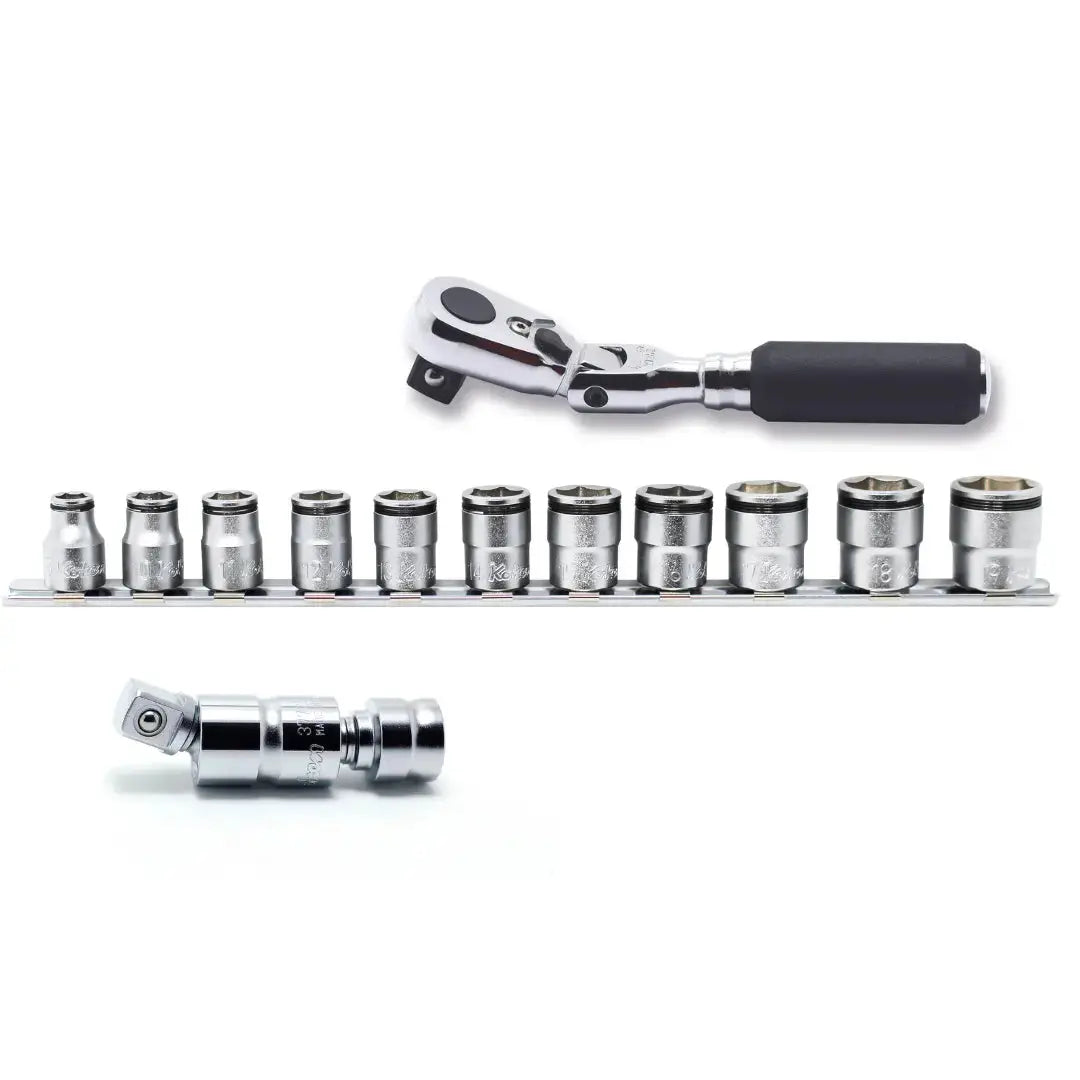 Ko-ken Tools 3/8 in Nut Grip and Z-Series Starter Bundle Set - KB-3B5Z