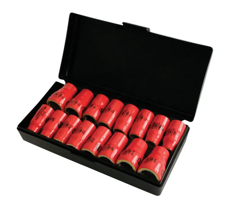 Wiha 31491, Insulated 3/8" Drive Socket 16 Pc. Set Wiha