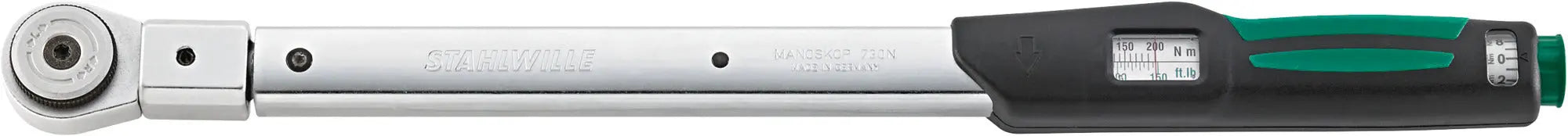 Stahlwille MANOSKOP Service Torque Wrench with Fine-Tooth Ratchet, 5 FK - ST 96503105 Stahlwille