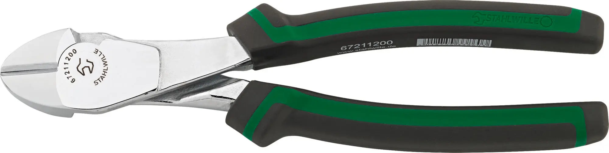 Stahlwille Heavy-Duty Side Cutter, Head Thickness 12mm - ST 67211200 Stahlwille