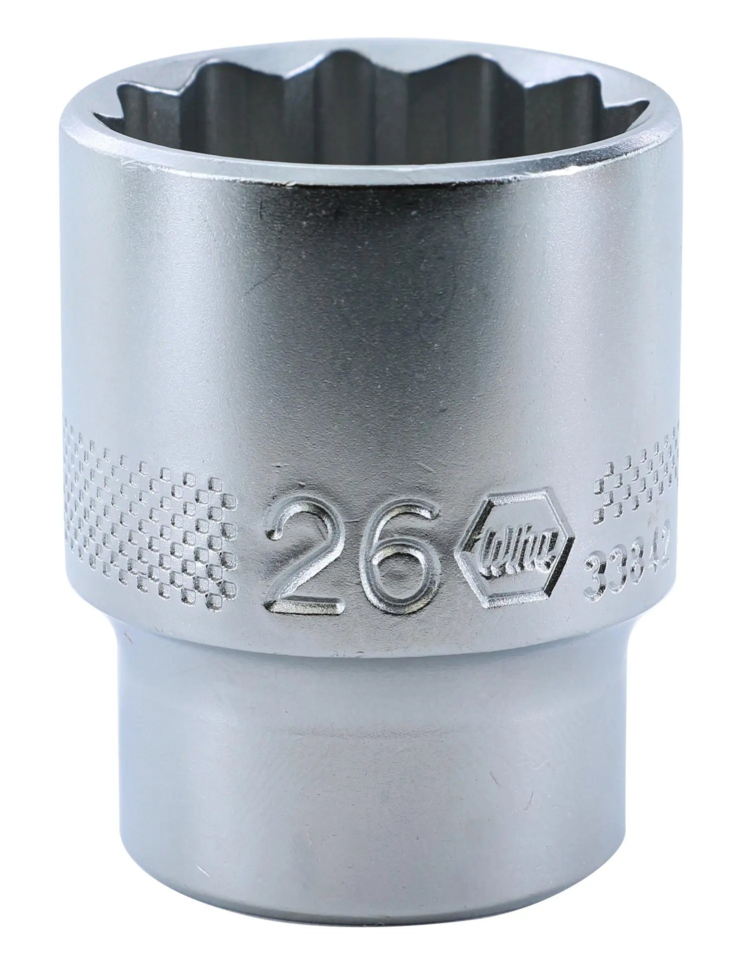 Wiha 33842, 1/2" Drive Socket, 12 Point, 26.0mm Wiha