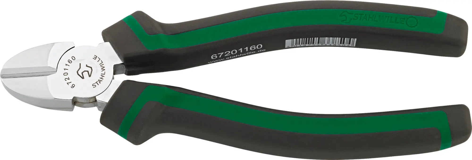 Stahlwille Chrome Plated Side Cutter, Length 160mm - ST 67201160 Stahlwille