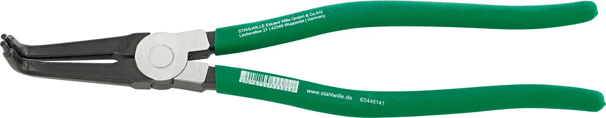 Stahlwille Polished Internal Circlip Plier, J41 - ST 65446141 Stahlwille