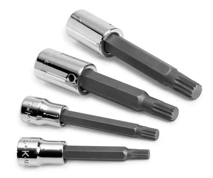 SK Tools - Set Socket Bit 3/8dr 1/2dr Trpsq 4p - 19704 SK Tools