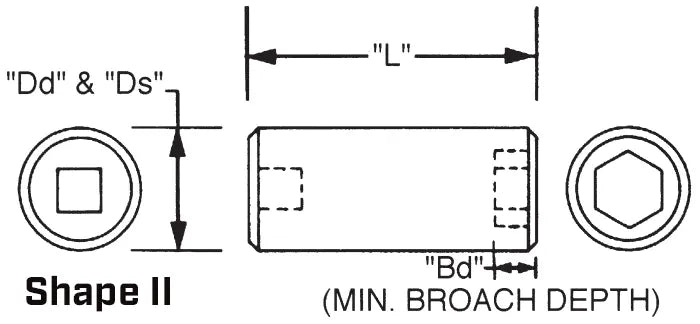 Wright Tool 3/8 in Drive 6-Point Standard SAE Black Industrial Hand Socket, 1 in - WT 33032 Socket Wright Tool