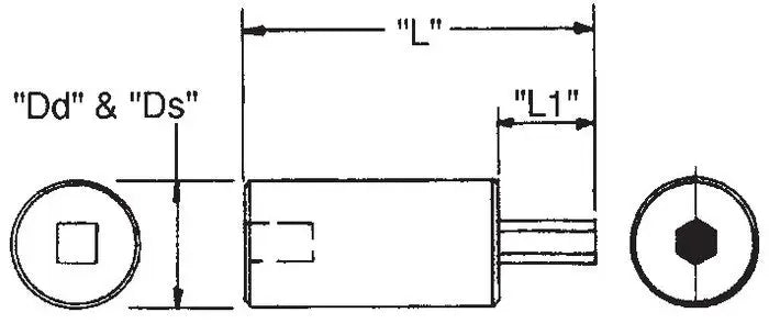 Wright Tool 1/2 in Drive Standard Hex Bit and Socket, 5/16 in - WT 4210 Socket and Bit Wright Tool
