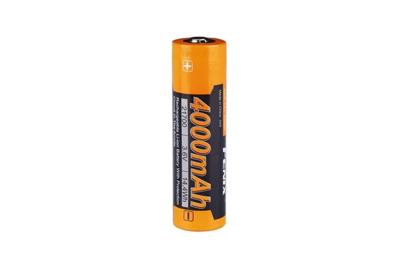 Fenix 21700 Boosted Runtime Rechargeable Battery, 4000mAh - F FX-ARBL214000P Fenix