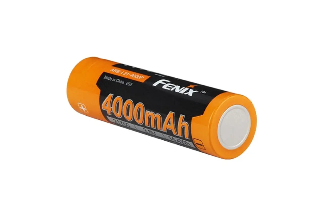 Fenix 21700 Boosted Runtime Rechargeable Battery, 4000mAh - F FX-ARBL214000P Fenix
